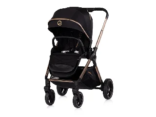 Chipolino Euphoria 3 az 1-ben újszülött babakocsi - Noir