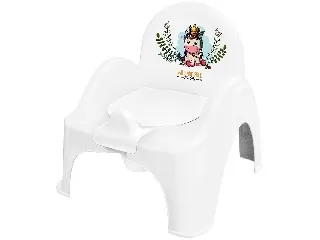 Chipolino Forest bili szék - Unicorn white/pink