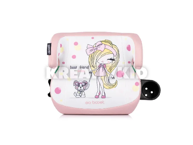 Chipolino GO BOOST autós ülésmagasító 125-150 cm - fashion girl