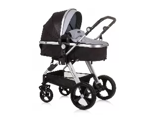 Chipolino Havana babakocsi mózessé alakítható sportrésszel - Obsidian/Silver