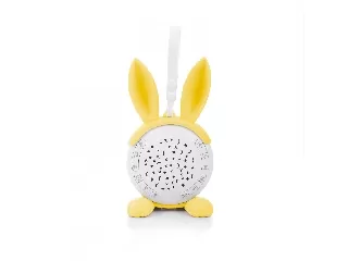 Chipolino hordozható altató Nyuszi - sárga