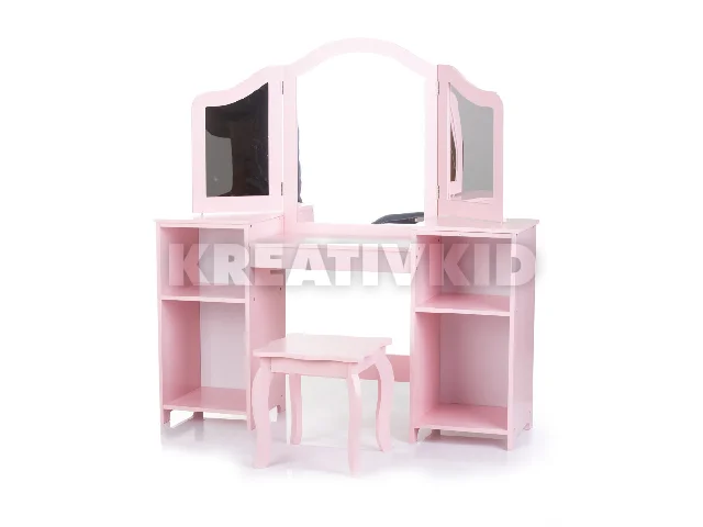 Chipolino Játék öltöztetőasztal, pink