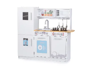 Chipolino Játékkonyha fém edény szettel