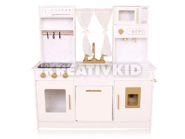 Chipolino Játékkonyha hangokkal és fényekkel - főzőlappal és fagyikészítővel