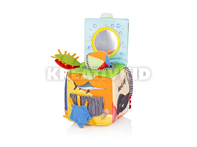 Chipolino Készségfejlesztő textil kocka