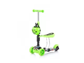 Chipolino Kiddy Evo roller - Green Graffiti