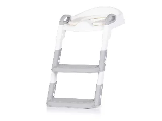 Chipolino Kiddy lépcsős wc szűkítő - Grey
