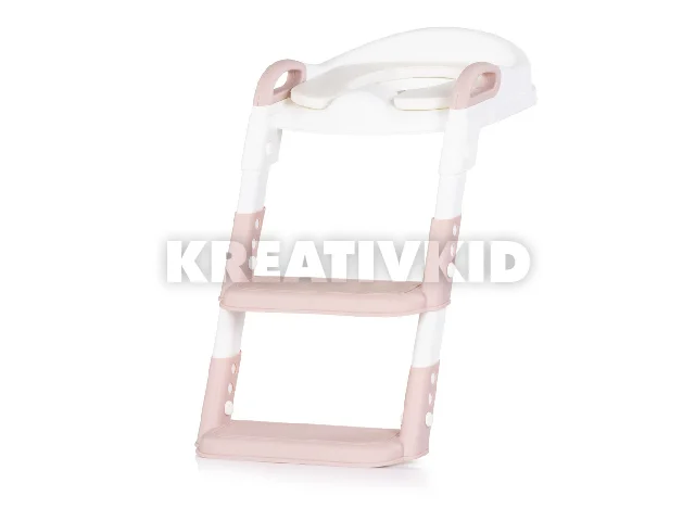 Chipolino Kiddy lépcsős wc szűkítő - Pink