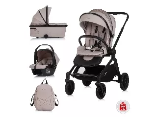 Chipolino Magnum 3az1-ben multifunkciós babakocsi - Tiramisu