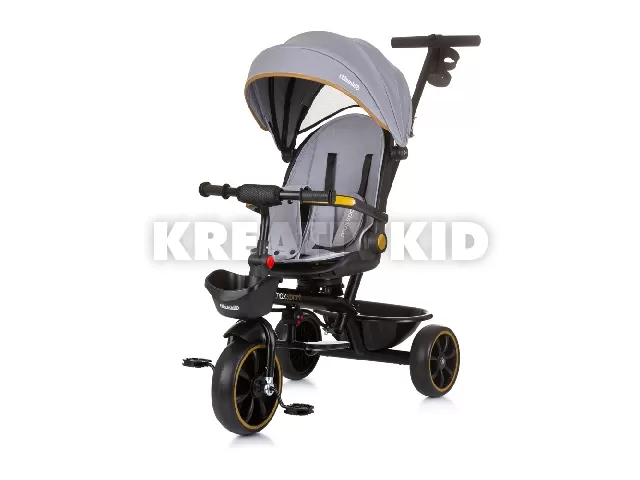 Chipolino Max Sport tricikli kupolával - Ash Grey