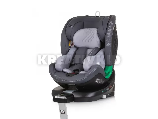 Chipolino Maximus autósülés I-Size 40-150cm -granite