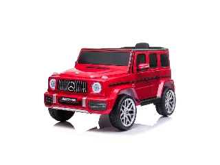 Chipolino Mercedes AMG G63 elektromos autó - red leather