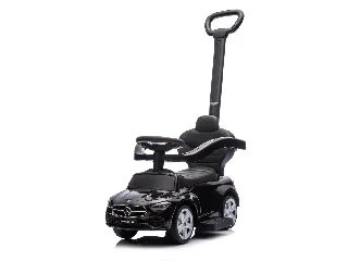 Chipolino Mercedes Benz C-Class bébitaxi tolókarral - black