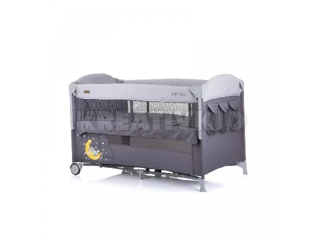 Chipolino Merida multifunkciós utazóágy - Platinum
