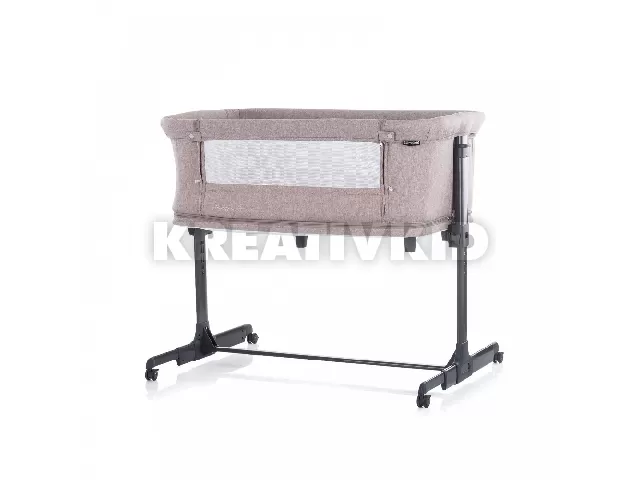 Chipolino Mommy 'n Me szülői ágyhoz csatlakoztatható kiságy - Beige