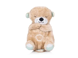 Chipolino Otter zenélő plüss játék - beige