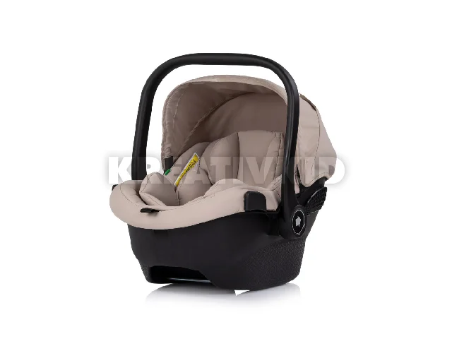 Chipolino Pearl autóshordozó adapterrel 40-87 cm - Latte