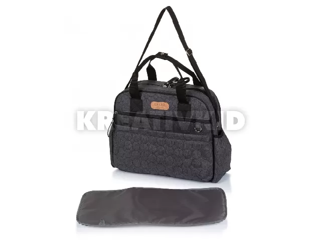 Chipolino pelenkázó táska - Granite Linen