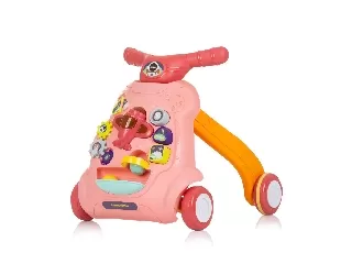 Chipolino Plane zenélő járássegítő - Pink