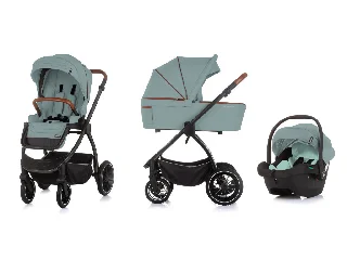 Chipolino Prestige 3az1-ben multifunkciós babakocsi - Basil