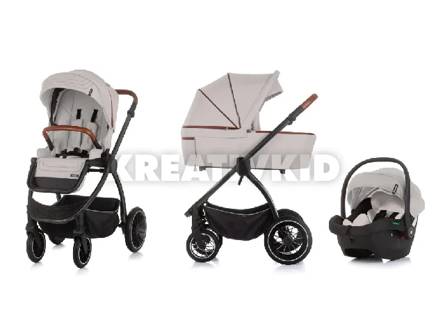 Chipolino Prestige 3az1-ben multifunkciós babakocsi - Biscotta