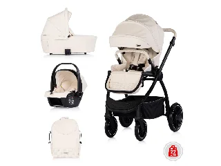 Chipolino Prestige 3az1-ben multifunkciós babakocsi - Chasmere