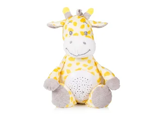 Chipolino projektoros zenélő plüss játék - Giraffe