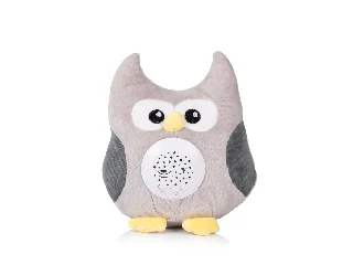 Chipolino projektoros zenélő plüss játék - Little Owl