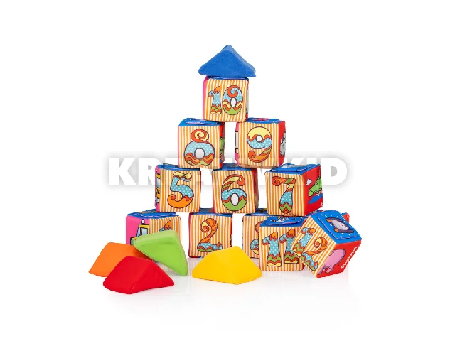 Chipolino Puha játékkockák - 12 db