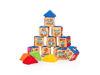 Chipolino Puha játékkockák - 12 db