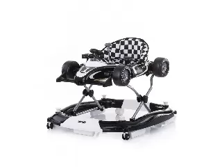 Chipolino Racer 4 az 1-ben bébikomp - black/white