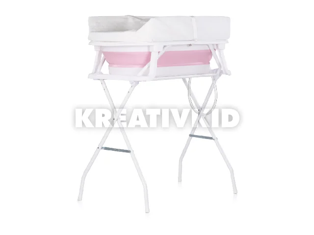 Chipolino Sonata kád + állvány pelenkázólappal - Pink