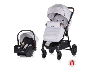 Chipolino Ultera 2 az 1-ben babakocsi + hordozó - Cloud