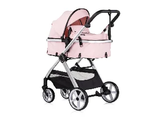 Chipolino Vista babakocsi 2:1-ben mózessé alakítható sportrésszel - Pink Marshmallow