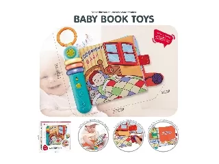 Chipolino zenélő és világítő textil könyv -Jó éjszakát!