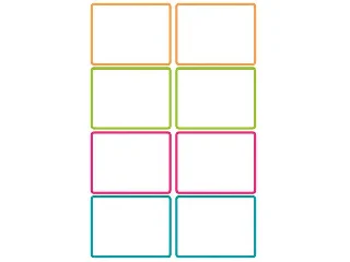 Címke, műanyag, iskolai, 46x33 mm, kézzel írható, AVERY ZWECKFORM, színes, 16 címke/csomag