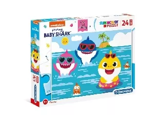 Clementoni Baby Shark 24 db-os Maxi puzzle  