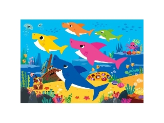 Clementoni Baby Shark Maxi puzzle 104 db-os