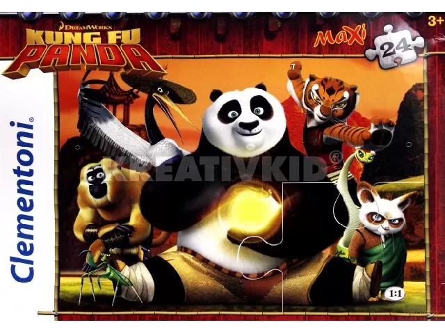 Clementoni Puzzle - Kung Fu Panda 24 db-os Maxi Puzzle