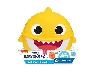 Clemmy Baby Shark építőkocka dobozkában