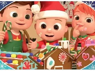 Cocomelon maxi puzzle 2 x 24 db-os - Vidám ünnepek