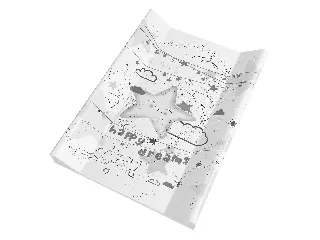 Color pelenkázó lap merev 2 oldalú 80x50cm Happy dreams