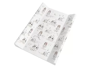 Color pelenkázó lap merev 2 oldalú 80x50cm Nyuszik tapéta