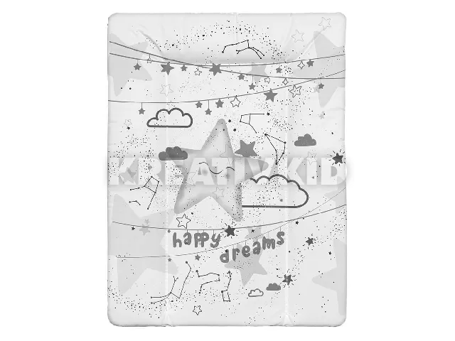 Color pelenkázó lap puha kicsi 70x50cm Happy dreams