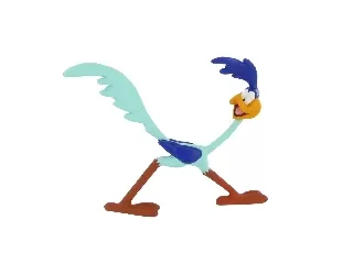 Comansi Bolondos dallamok - Gyalogkakukk játékfigura