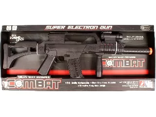 Combat gépkarabély fénnyel és hanggal