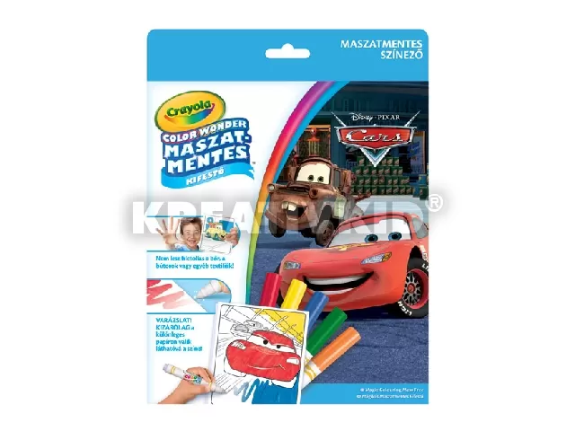 Crayola Color Wonder - Maszatmentes Verdák kifestő