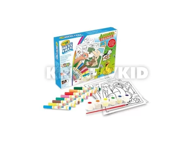 Crayola Color Wonder: Állatok maszatmentes mega kifestő csomag