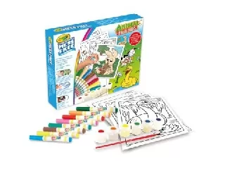 Crayola Color Wonder: Állatok maszatmentes mega kifestő csomag