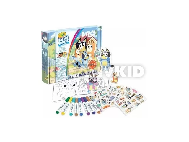 Crayola Color Wonder: Bluey maszatmentes foglalkoztató készlet